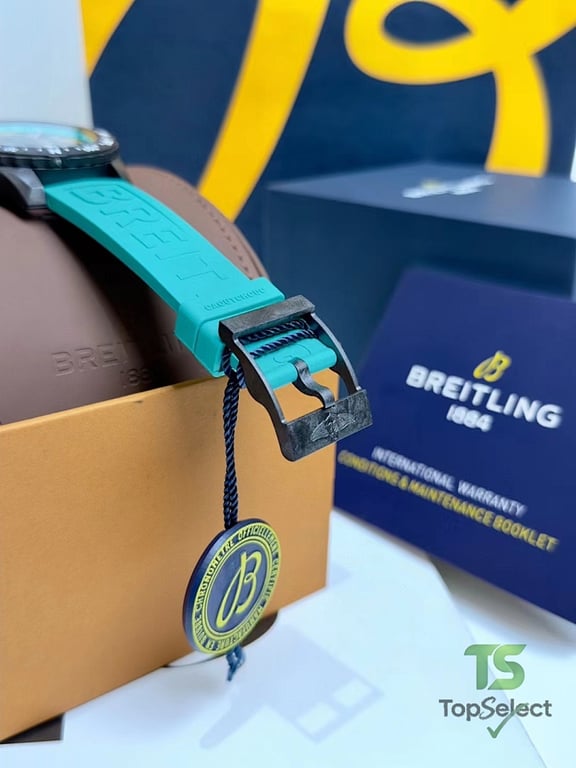 Breitling Endurance Pro Carbon Fiber Turquoise - 4