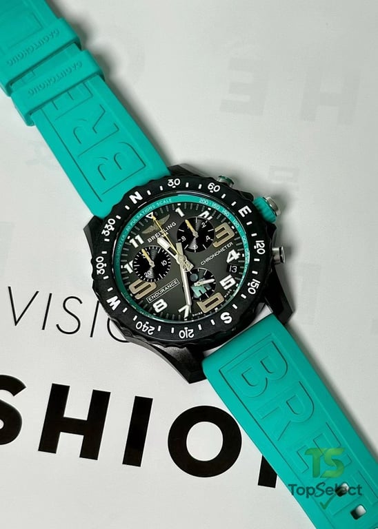 Breitling Endurance Pro Carbon Fiber Turquoise - 5