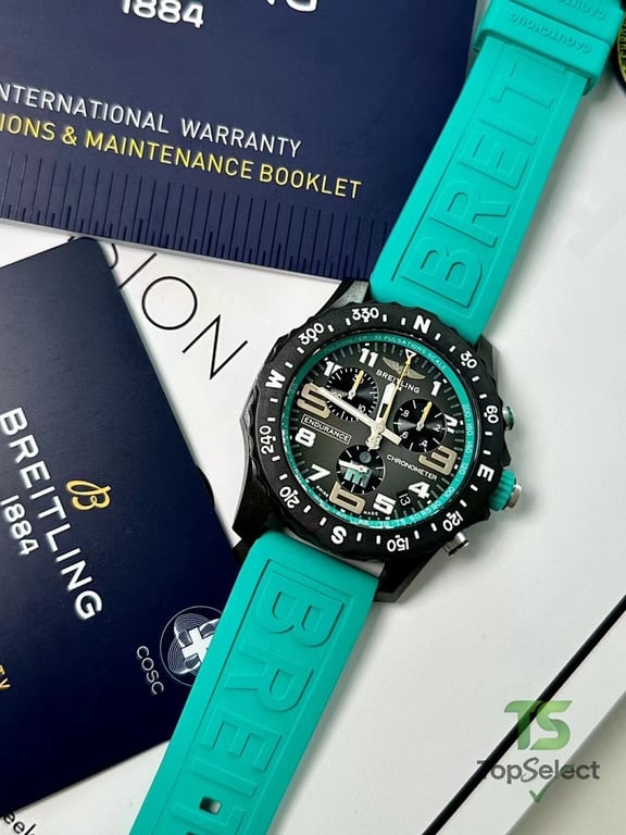 Breitling Endurance Pro Carbon Fiber Turquoise - 7