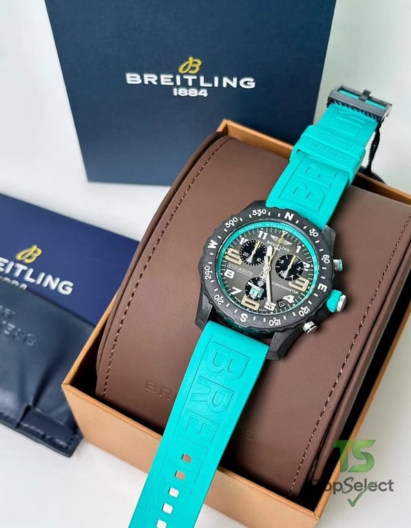 Breitling Endurance Pro Carbon Fiber Turquoise - 9