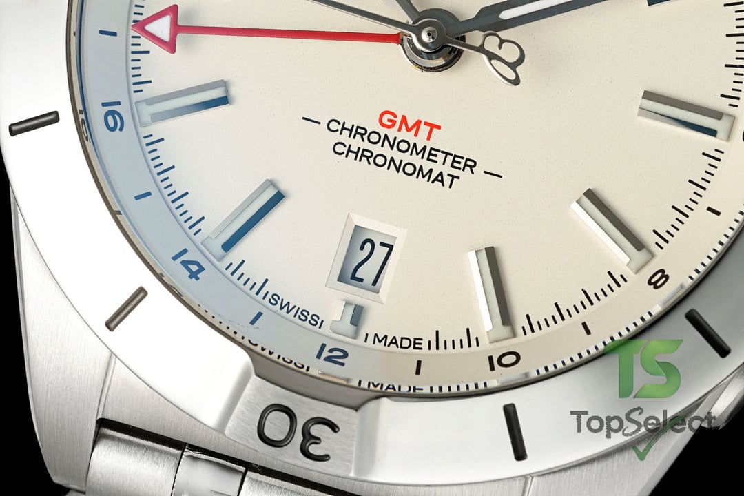 Breitling Chronomat Automatic GMT 40 Steel White Dial - 8