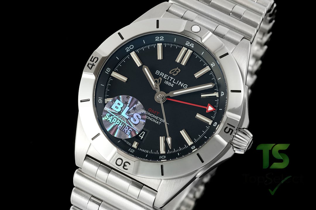 Breitling Chronomat Automatic GMT 40 Black Dial - 6