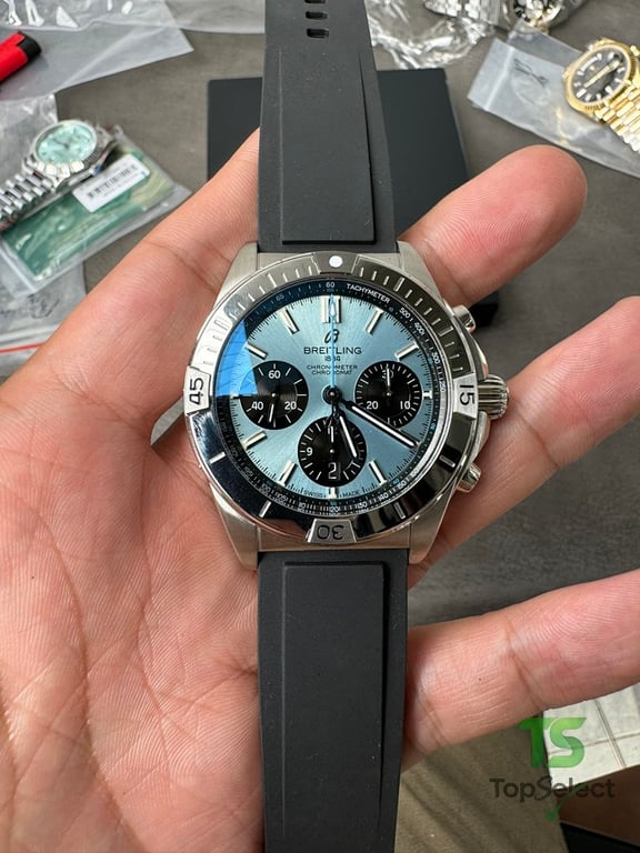 Breitling Chronomat B01 Ice Blue Chronograph - 2
