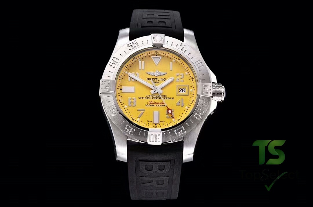 Breitling Avenger II Seawolf Yellow Dial - 9