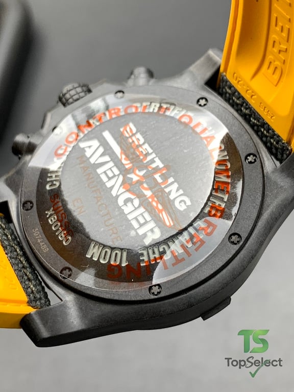 Breitling Avenger Hurricane XB0180 Black Yellow - 2