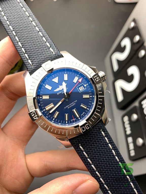 Breitling Avenger GMT Blue Dial Watch - 6
