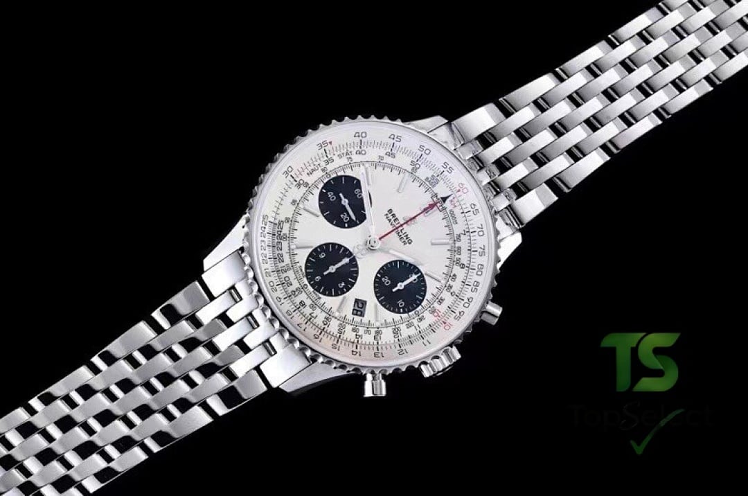 Breitling Navitimer 1 B01 Chronograph Silver Dial - 6