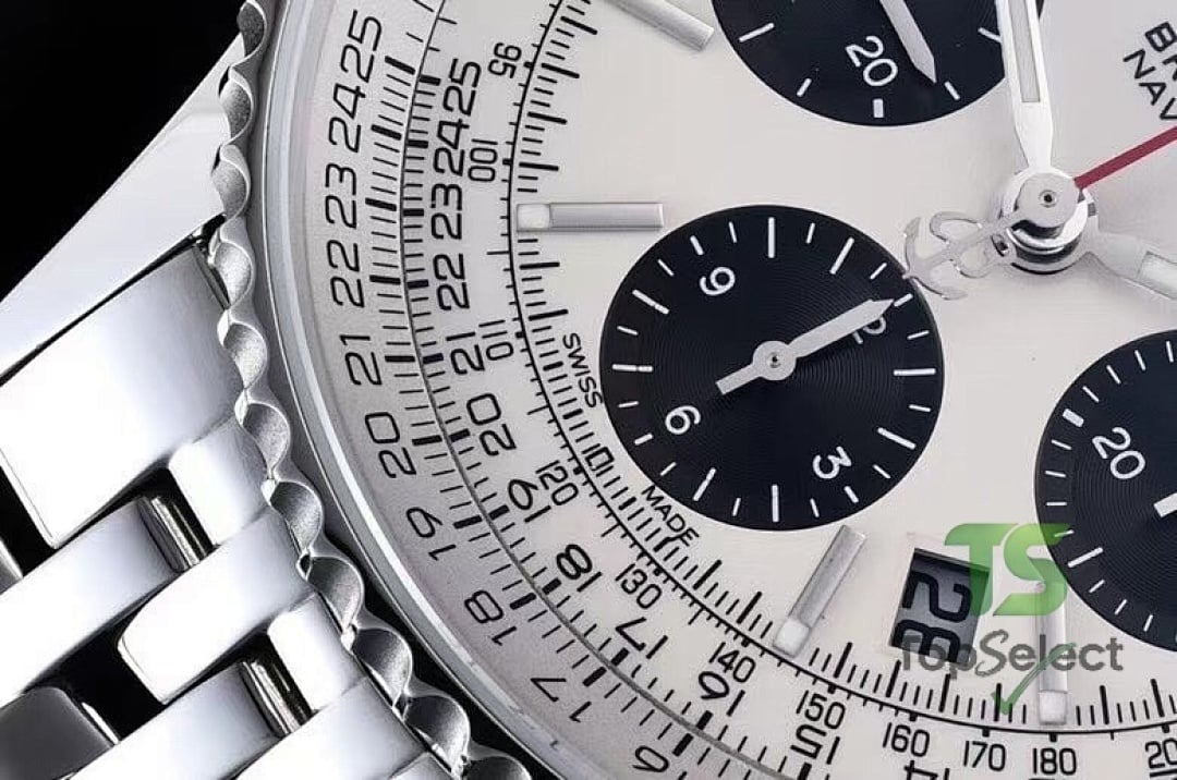 Breitling Navitimer 1 B01 Chronograph Silver Dial - 7