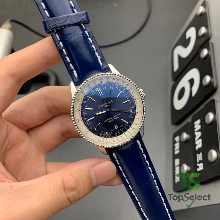 Breitling Navitimer A17326 Blue Dial - 2