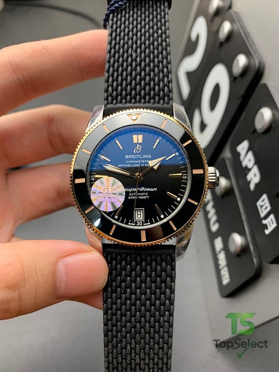 Breitling Superocean Heritage Black Gold