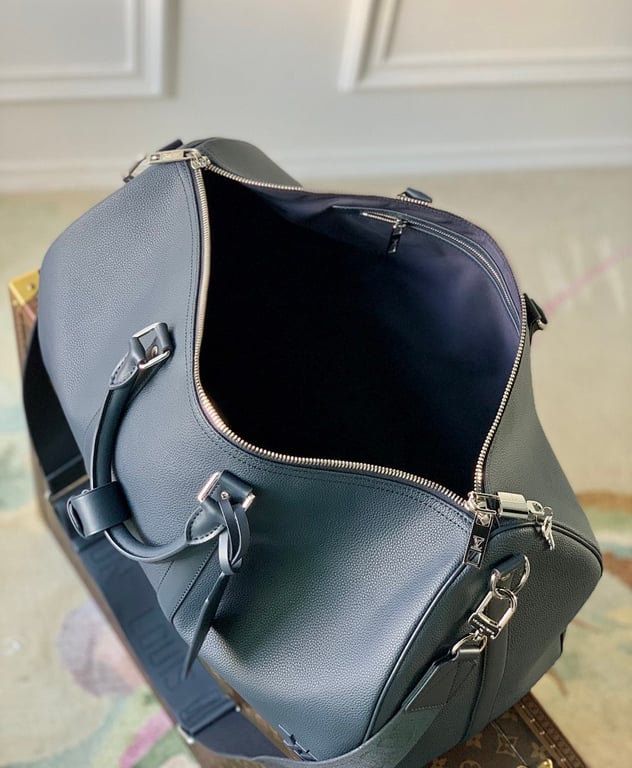 Louis Vuitton Keepall 50 Aerogram Blue - 3
