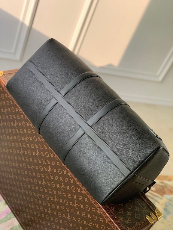 Louis Vuitton Keepall 50 Aerogram Black - 7