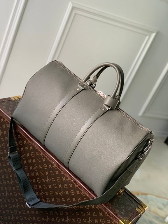 Louis Vuitton Keepall 50 Aerogram Grey - 8