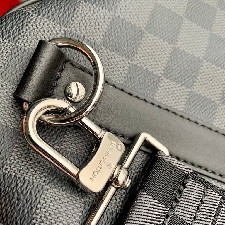 Louis Vuitton Keepall Bandoulière 50 Damier Infini Black - 3