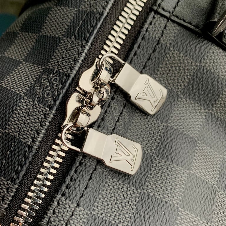 Louis Vuitton Keepall Bandoulière 50 Damier Infini Black - 5