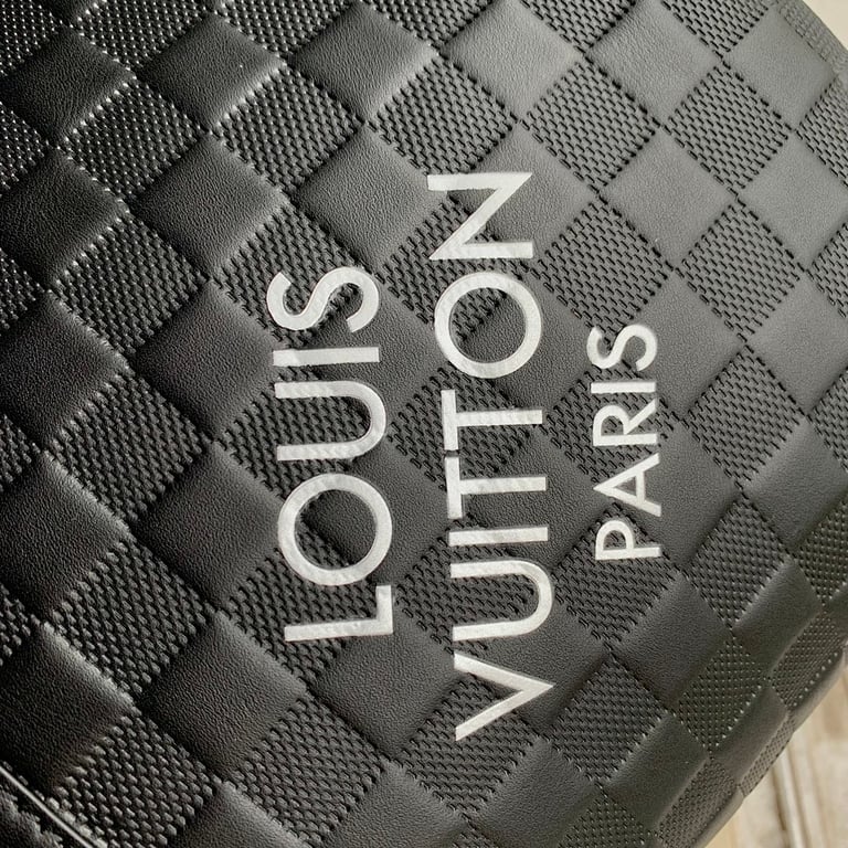 Louis Vuitton Keepall Bandoulière 50 Damier Infini Black - 6