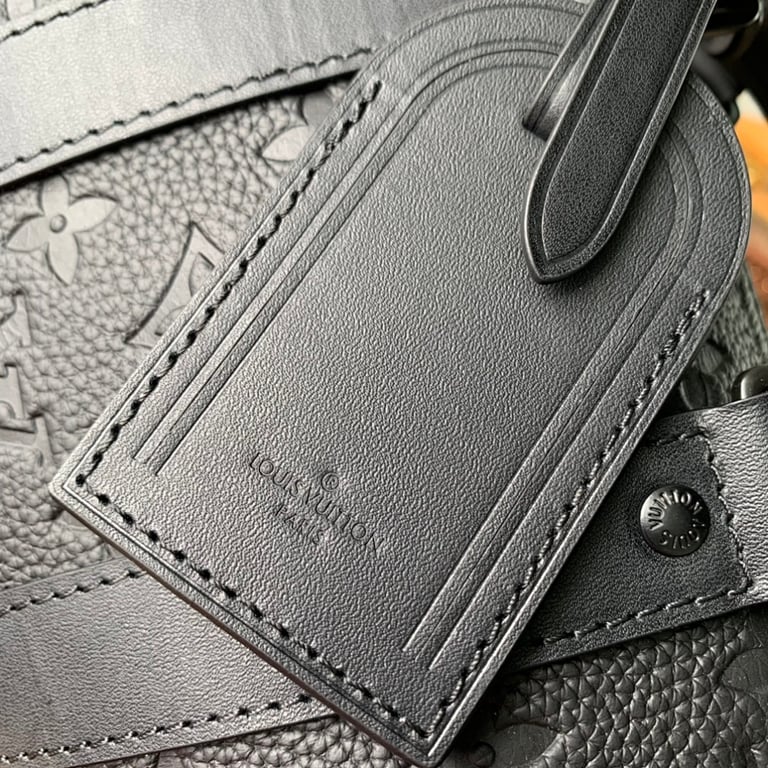 Louis Vuitton Keepall XS Monogram Seal Black M20900 - 6