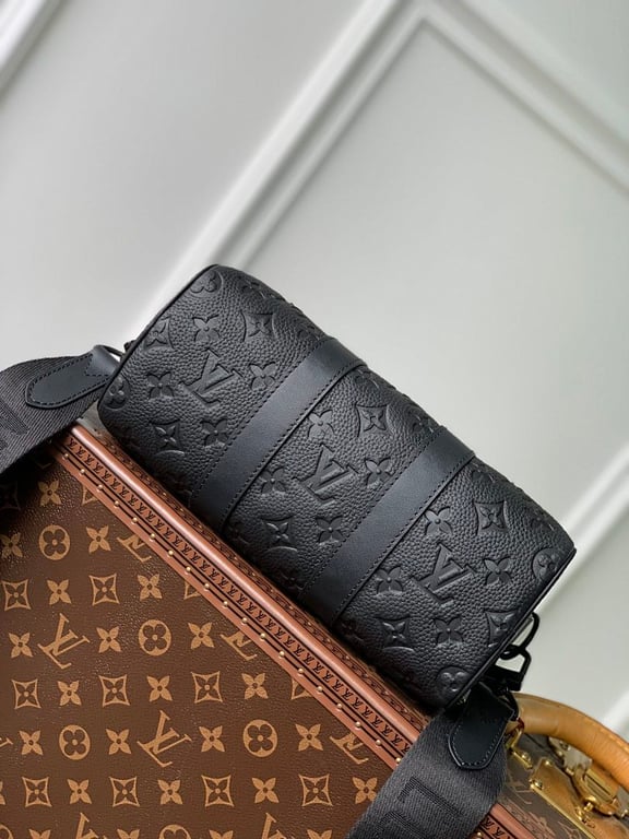 Louis Vuitton Keepall XS Monogram Seal Black M20900 - 7