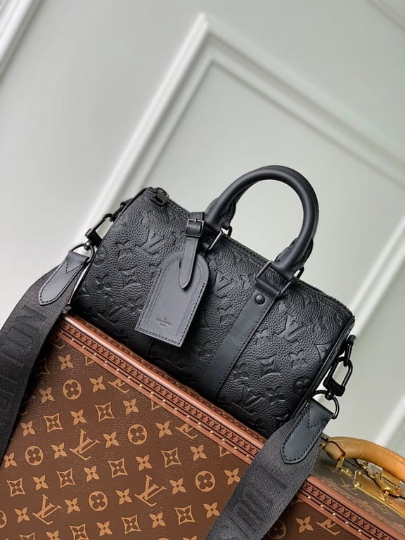Louis Vuitton Keepall XS Monogram Seal Black M20900 - 9
