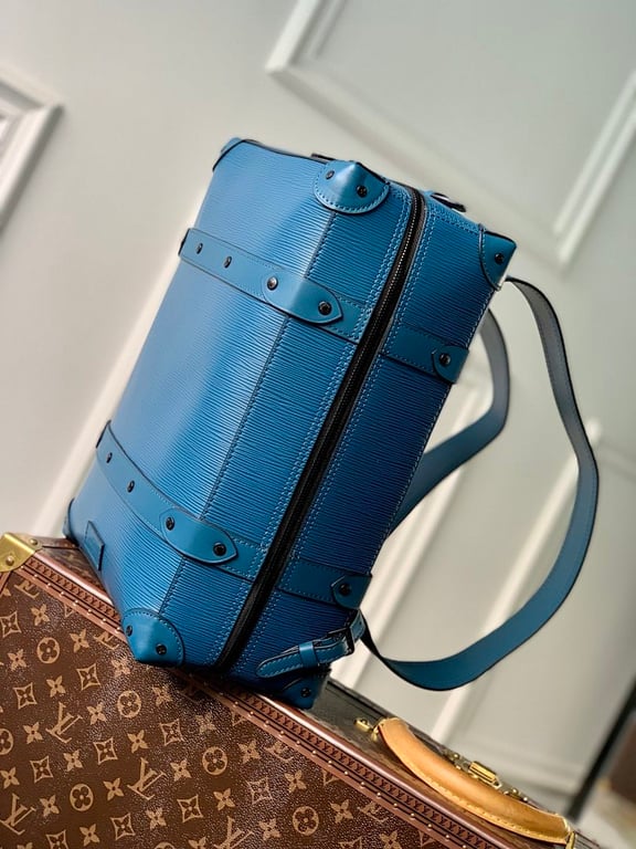 Louis Vuitton Soft Trunk Backpack Blue Epi - 9