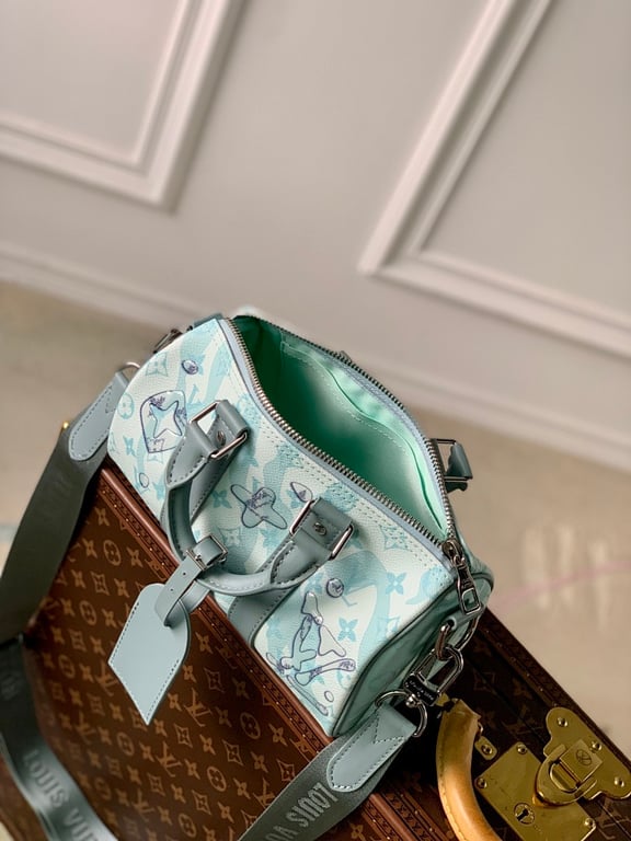 Louis Vuitton Keepall Bandoulière 25 Tiffany Green - 3
