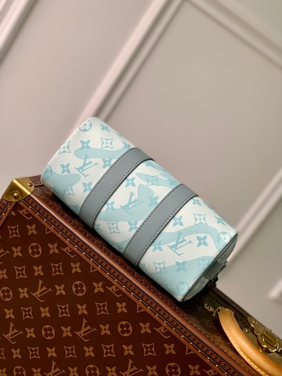 Louis Vuitton Keepall Bandoulière 25 Tiffany Green - 7