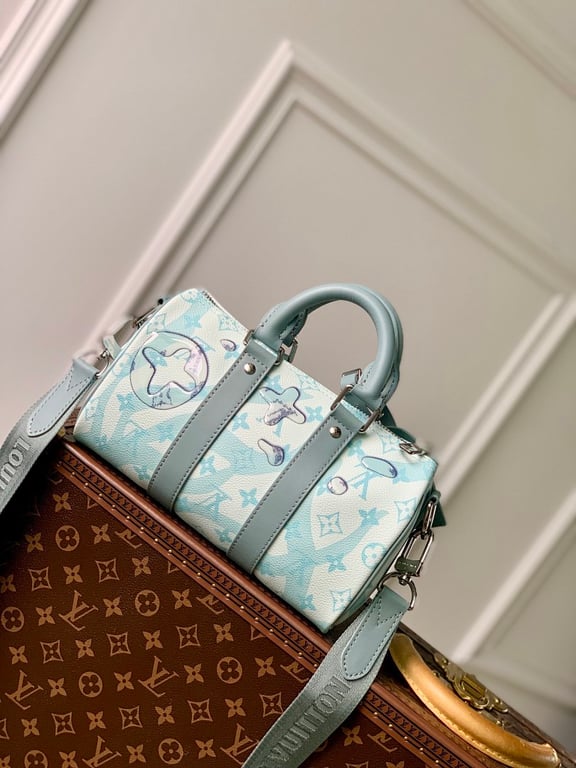 Louis Vuitton Keepall Bandoulière 25 Tiffany Green - 9