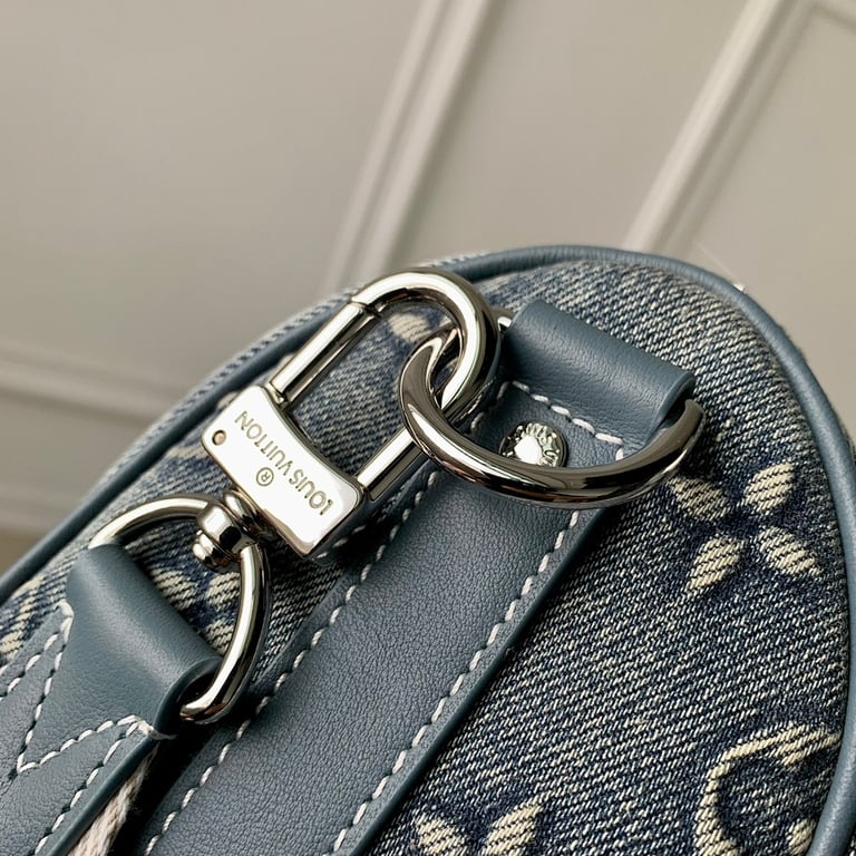 Louis Vuitton Keepall Bandoulière 25 Monogram Washed Denim M22762 - 4