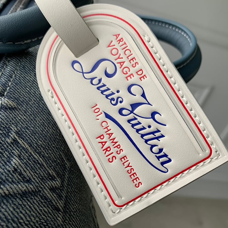 Louis Vuitton Keepall Bandoulière 25 Monogram Washed Denim M22762 - 5