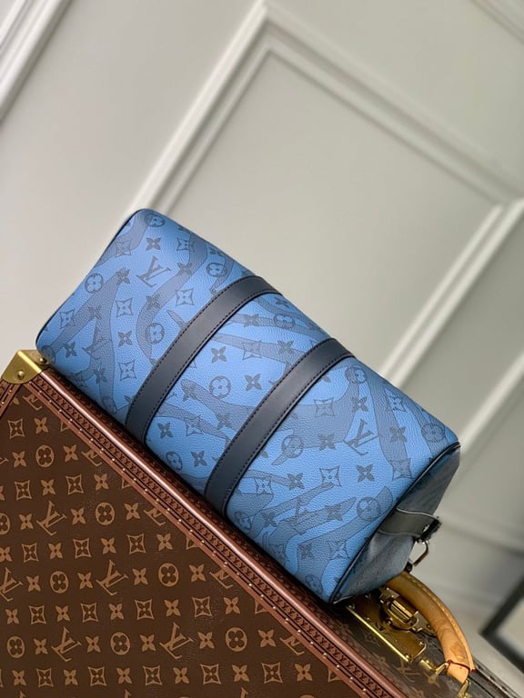 Louis Vuitton Keepall Bandoulière 35 Monogram Aquagarden - 6