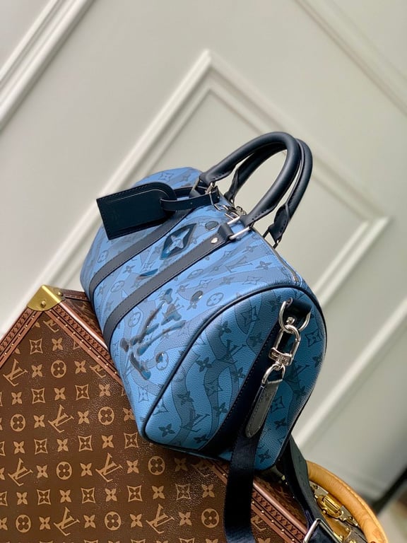 Louis Vuitton Keepall Bandoulière 35 Monogram Aquagarden - 8