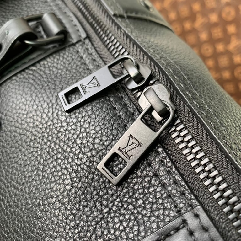 Louis Vuitton City Keepall Black Leather M59255 - 2