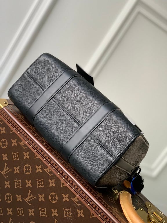 Louis Vuitton City Keepall Black Leather M59255 - 4