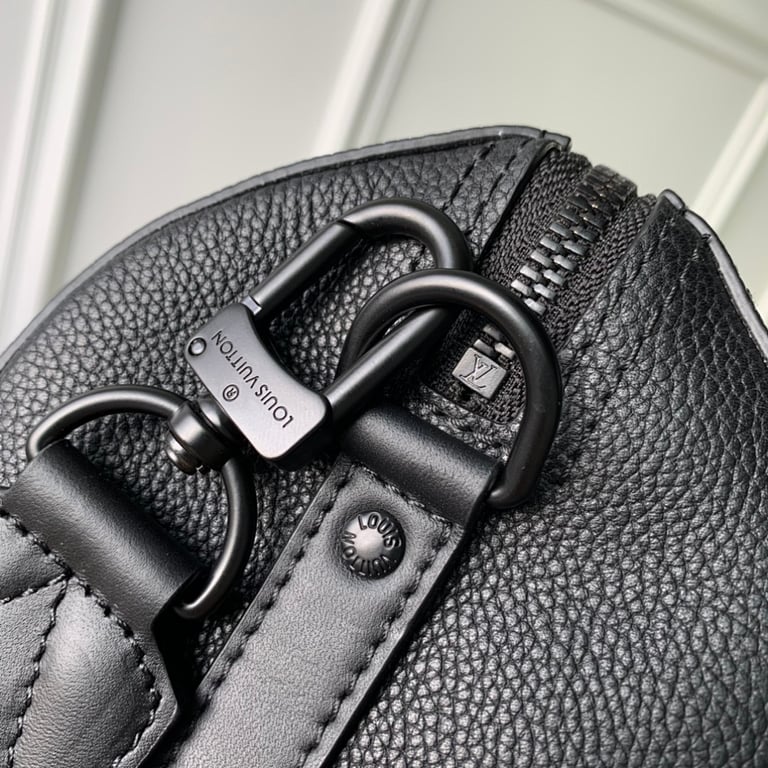 Louis Vuitton City Keepall Black Leather M59255 - 6