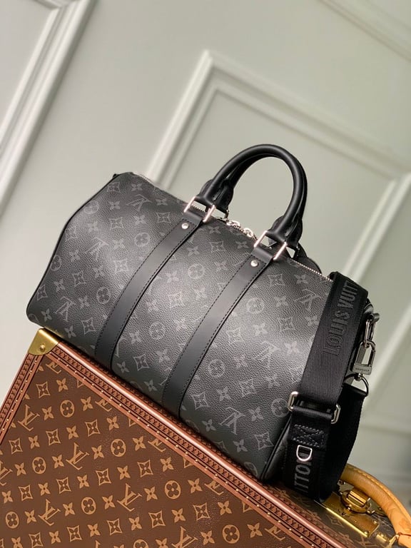 Louis Vuitton Keepall 35 Monogram Eclipse M46655 - 9
