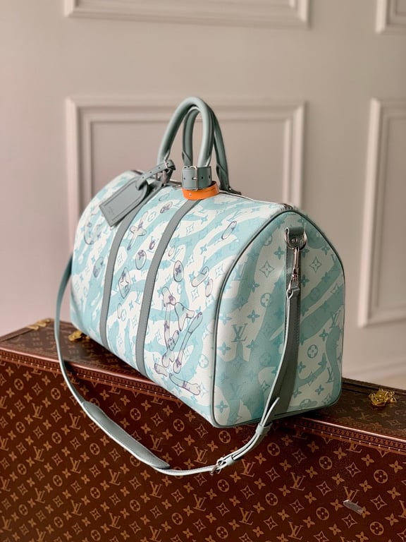 Louis Vuitton Keepall Bandoulière 50 Monogram Aquagarden - 8