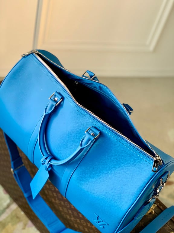 Louis Vuitton Keepall Bandouliere 50 Aerogram Blue - 2