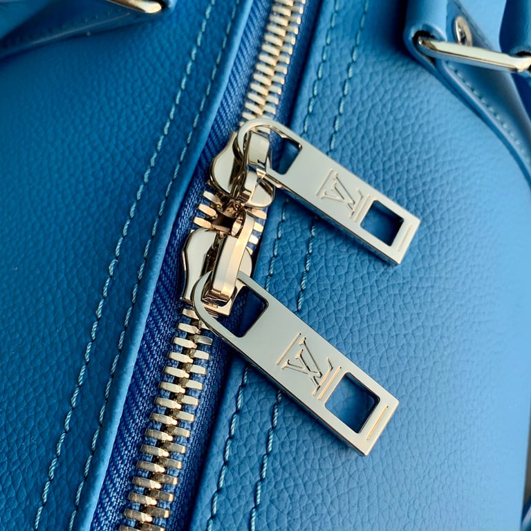 Louis Vuitton Keepall Bandouliere 50 Aerogram Blue - 3