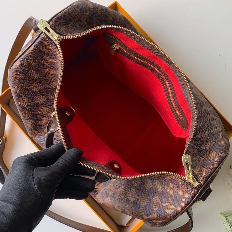 Louis Vuitton Speedy 35 Bandoulière Damier Ebene - 2