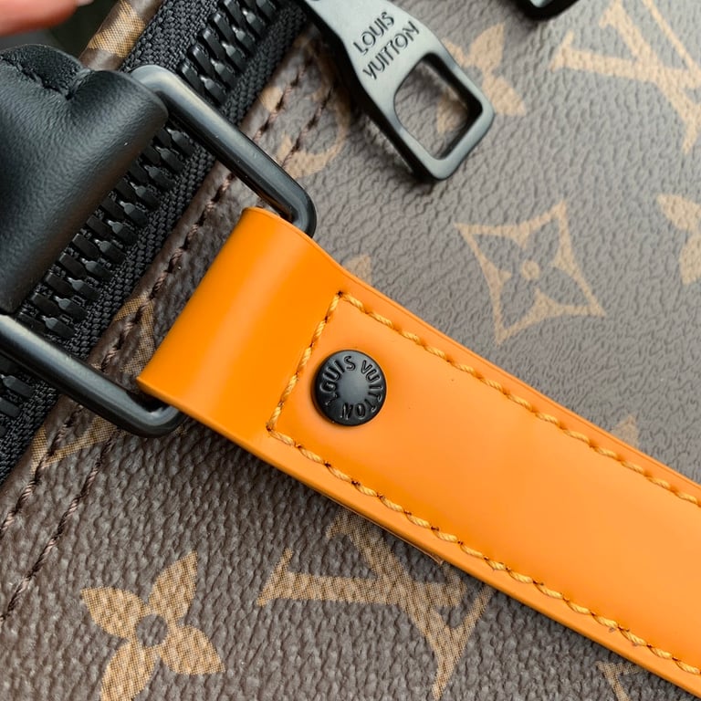 Louis Vuitton Keepall Bandoulière 45 Monogram Macassar Orange - 2