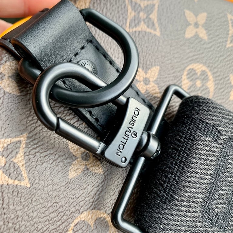 Louis Vuitton Keepall Bandoulière 45 Monogram Macassar Orange - 5