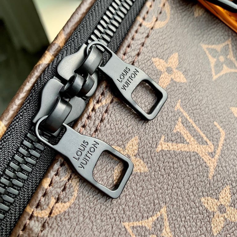 Louis Vuitton Keepall Bandoulière 50 Monogram Macassar Orange - 5