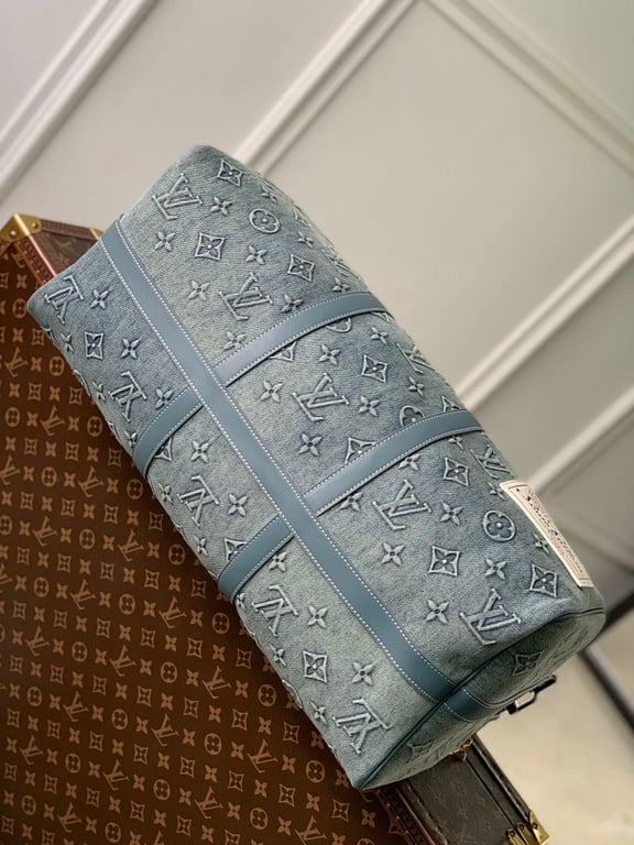 Louis Vuitton Keepall Bandoulière 50 Monogram Denim - 7