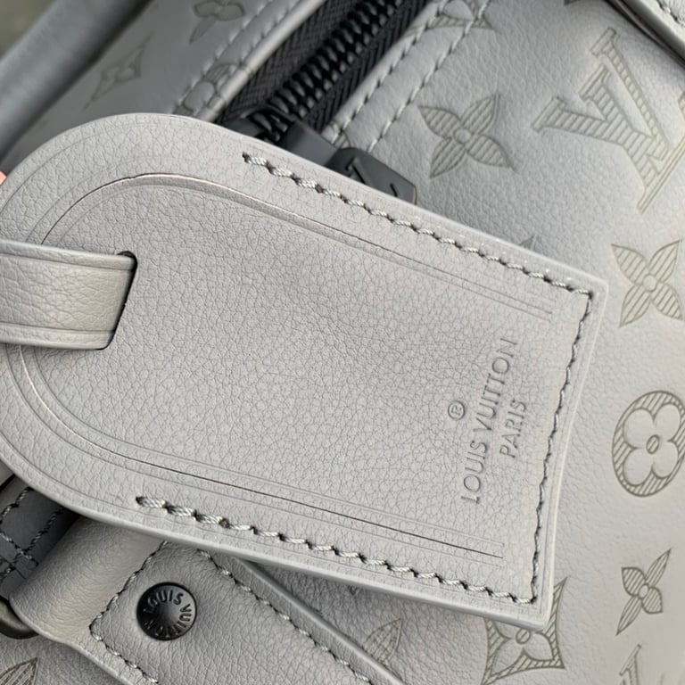 Louis Vuitton Keepall 50 Monogram Shadow Grey - 4