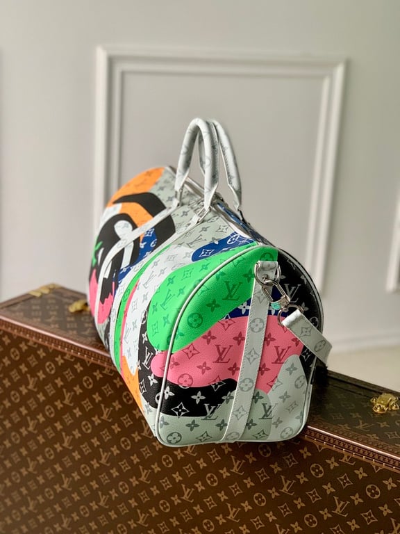 Louis Vuitton Keepall Bandouliere 45 Portrait Monogram - 8
