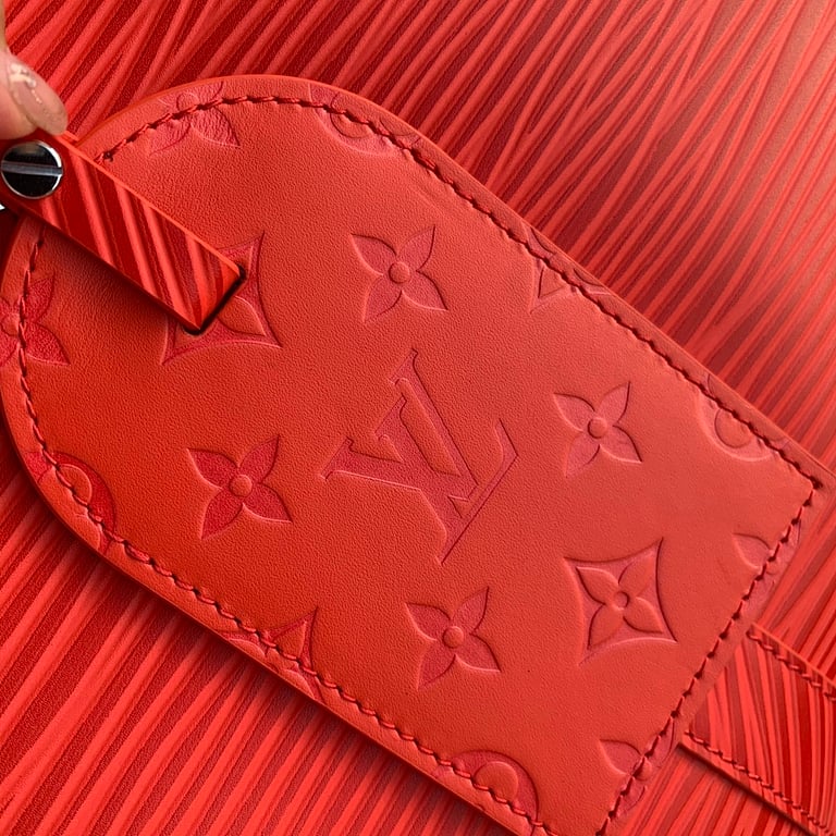 Louis Vuitton Keepall Bandoulière 50 Epi XL Red - 6