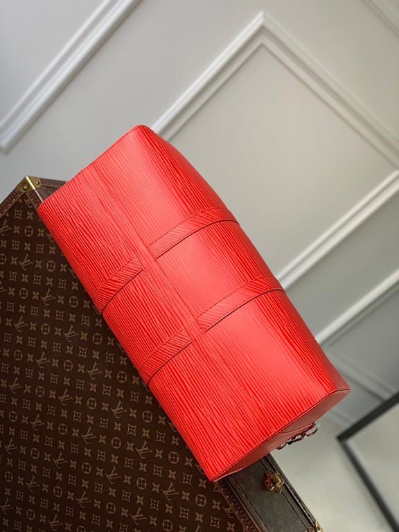 Louis Vuitton Keepall Bandoulière 50 Epi XL Red - 7