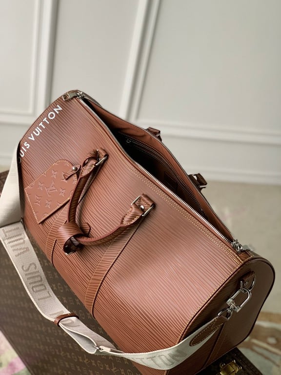 Louis Vuitton Keepall Bandoulière 50 Epi XL Brown - 3