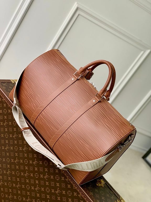 Louis Vuitton Keepall Bandoulière 50 Epi XL Brown - 8