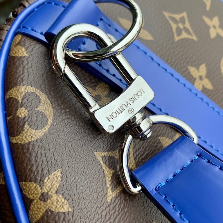 Louis Vuitton Keepall Bandoulière 50 Monogram Macassar Blue - 2